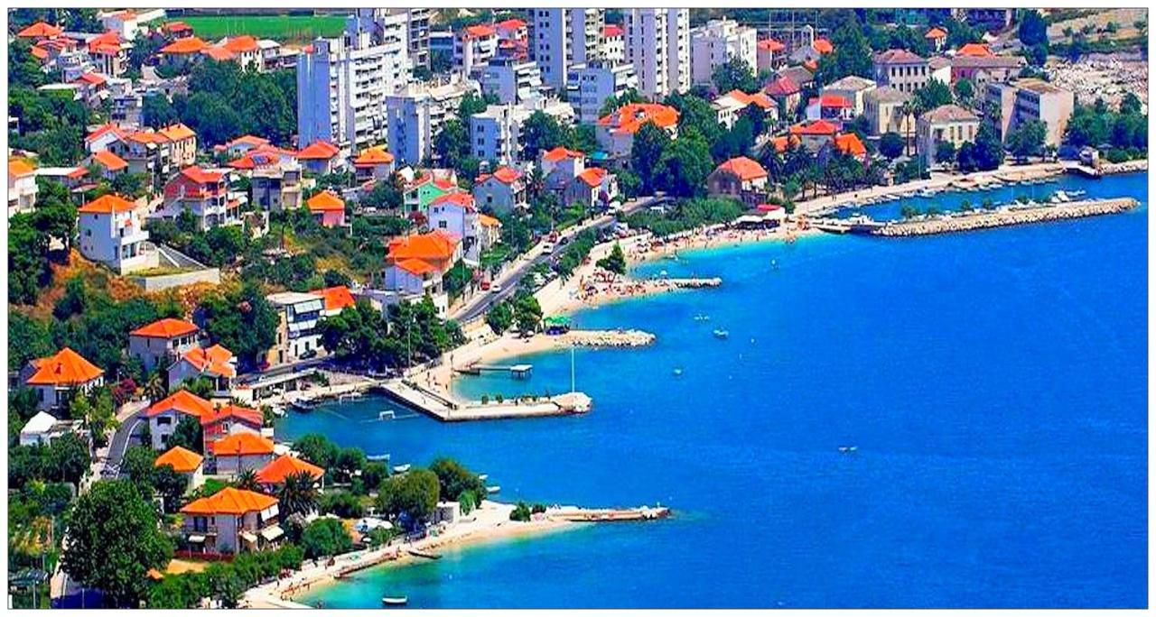 Appartamento Seaside Lux Dugi Rat Esterno foto